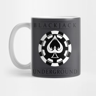 Blackjack Underground Logo Mug